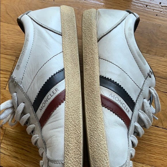 MONCLER DISTRESSED SNEAKERS - Picture 8 of 14